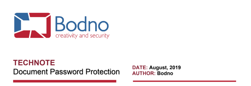 Document Password Protection