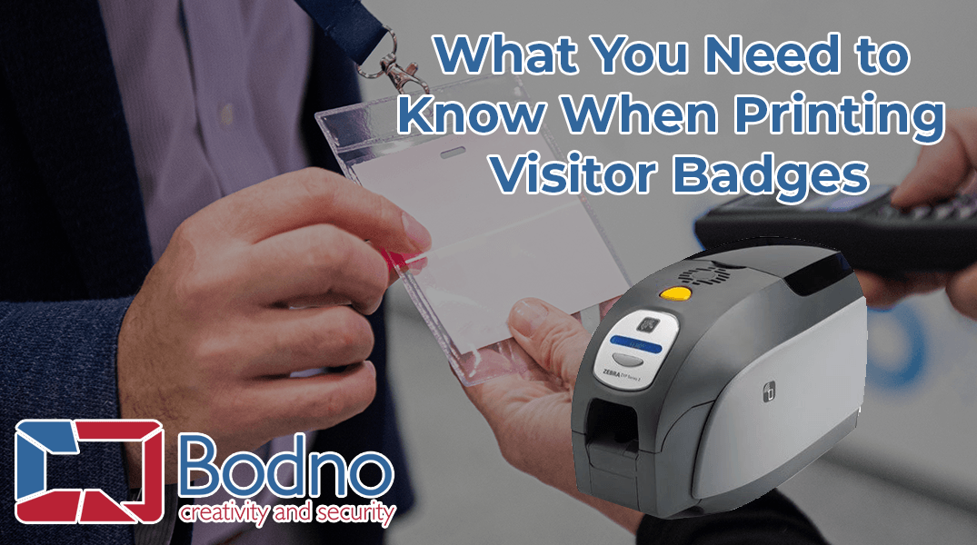 What You Need to Know When Printing Visitor Badges