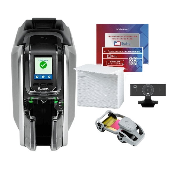 Zebra ZC300 ID Card Printer Supplies