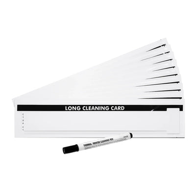 Bodno Cleaning Kit for Magicard Printers – 10 Cleaning Cards & Pen (Magicard 3633-0053 Compatible)