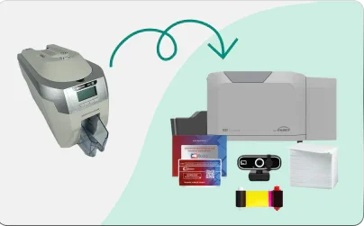 Old printer traded in for a new Bodno printer kit