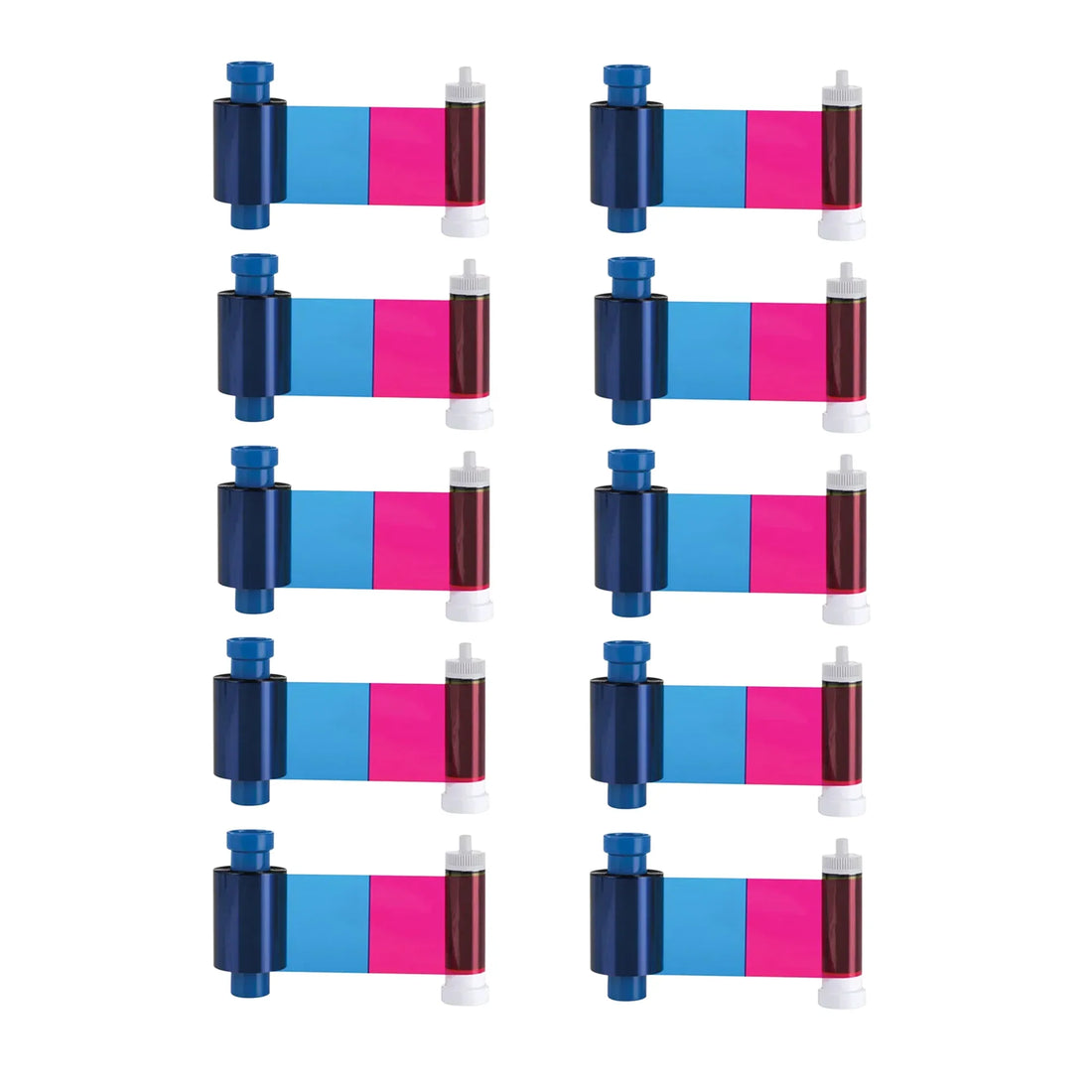Magicard MD100YMCKO color ribbon, 10-pack