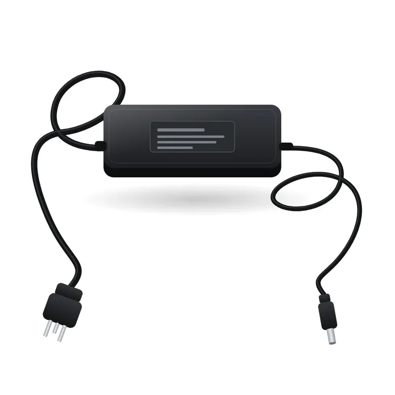 ID card printer power brick and cord