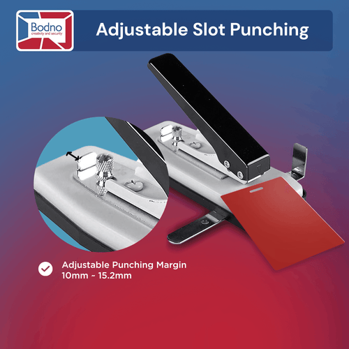 Hand held ID Card Slot Punch (Works with All PVC Cards and ID Card Printers)