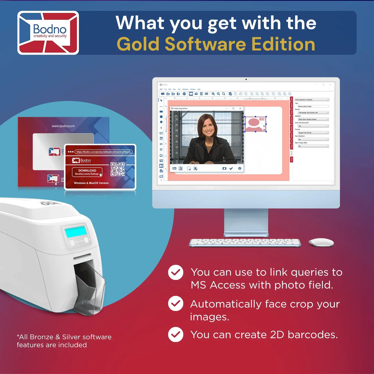 Magicard 300 ID Card Printer - Bodno
