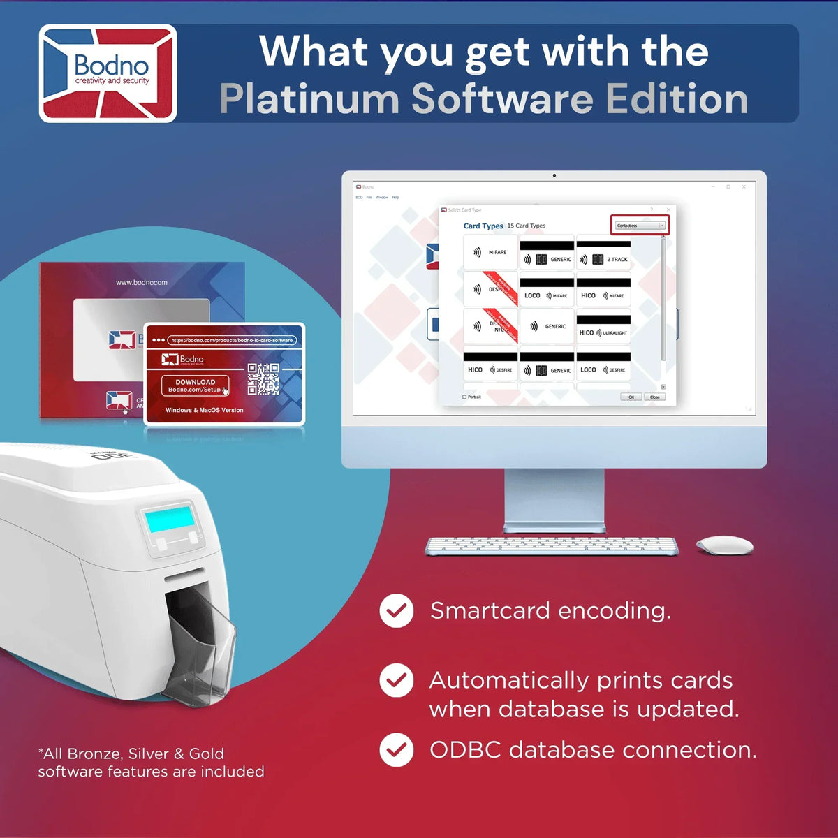 Magicard 300 ID Card Printer - Bodno