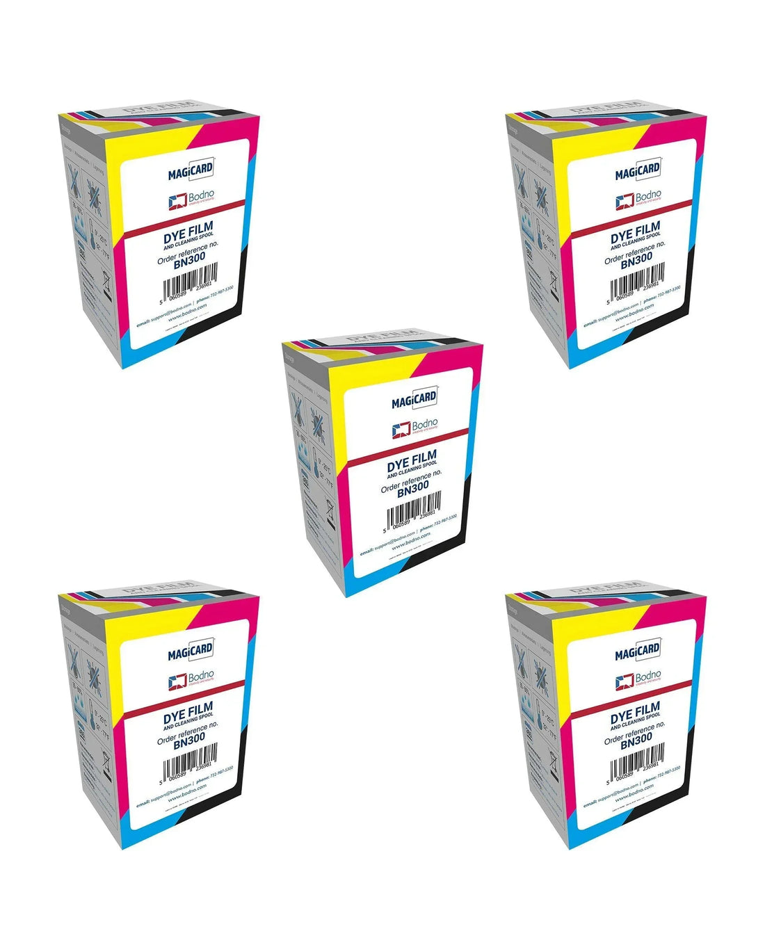 Magicard BN300 Color Ribbon for Magicard D printer - YMCKO - Bodno