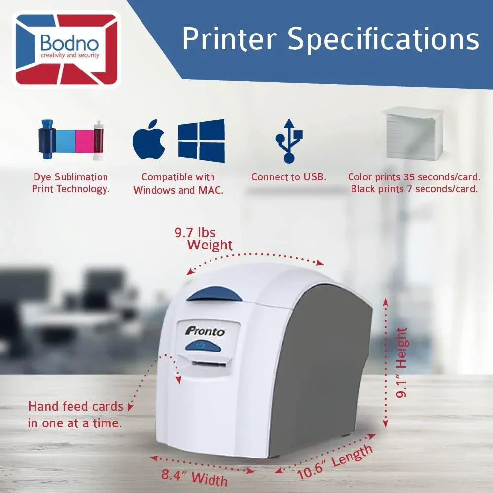 Magicard Pronto ID Card Printer - Bodno