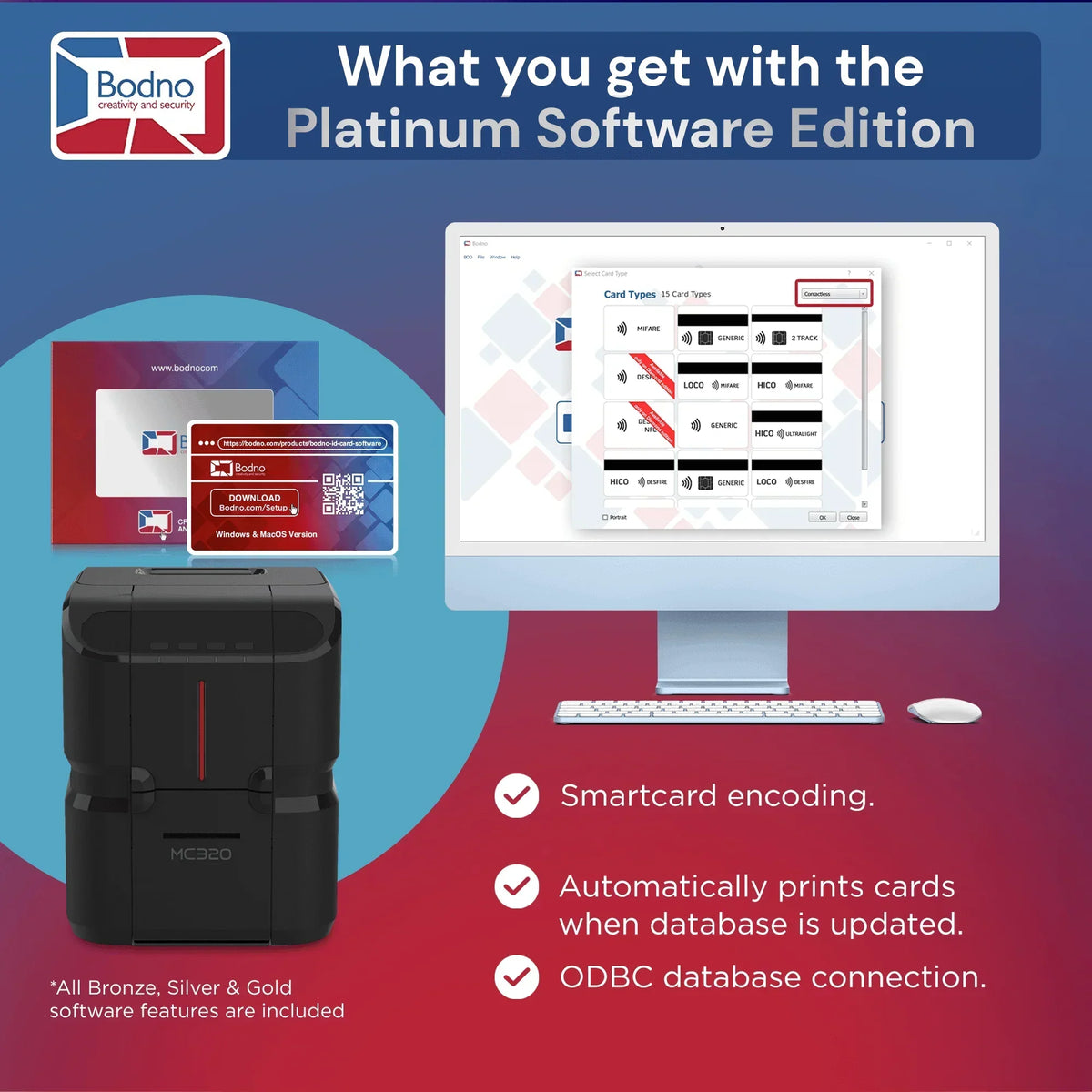 Matica MC320 ID Card Printer - Bodno