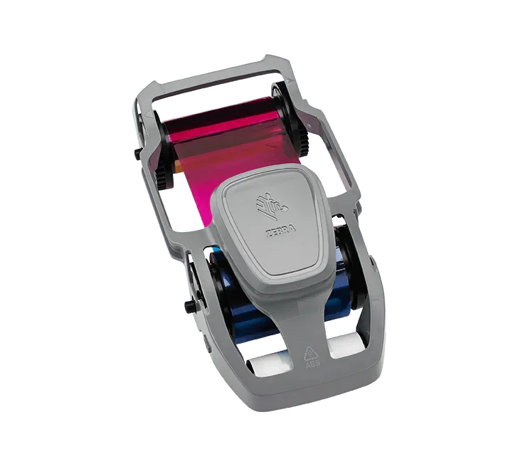 800300-255EM NASTRO ORIGINALE ZEBRA COLORI YMCKO PER ZC300 PRINTER, 300 STAMPE - Foto 8