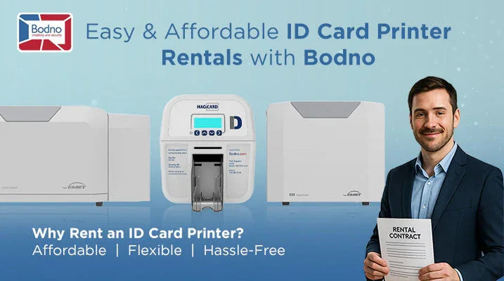ID card printer rental options with affordable, flexible, hassle-free contracts for businesses and schools
