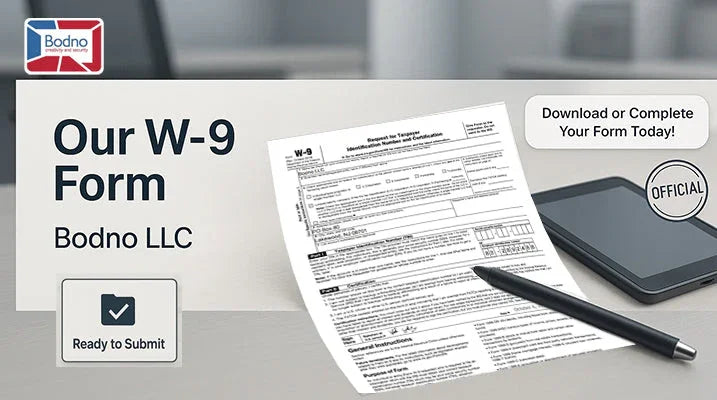 Our W-9 Form – Bodno LLC