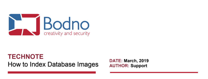 How To Index Database Image