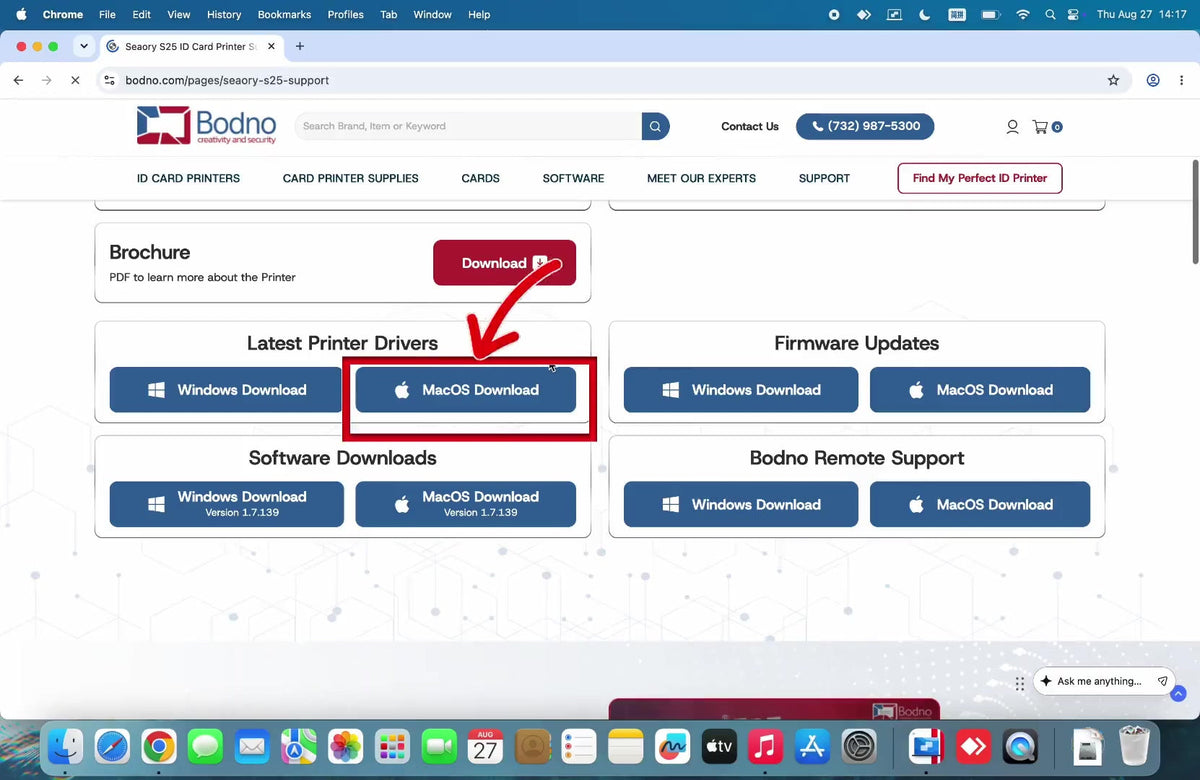 Install a Seaory S25, S26 or S28 Printer Driver on Windows or Mac