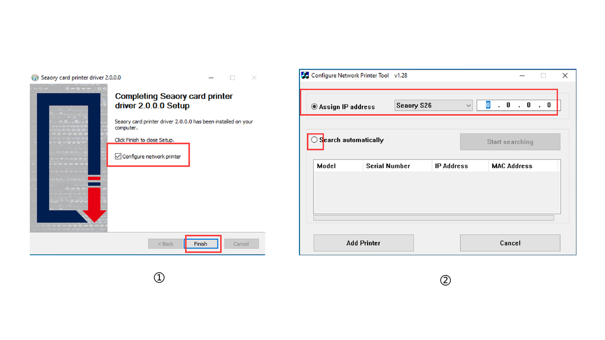 Seaory S26 / S28 — Connect Over Ethernet on Windows and Mac