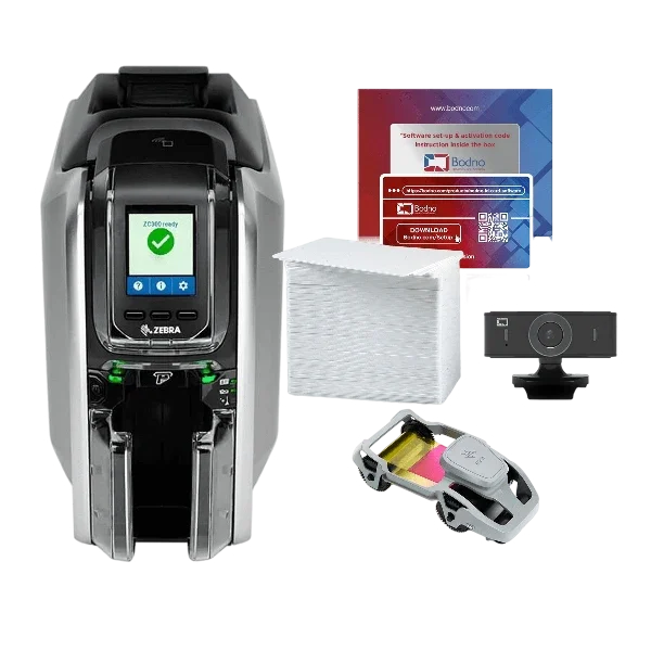 Zebra ZC300 ID Card Printer Supplies