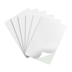Mylar Adhesive Backed PVC Cards