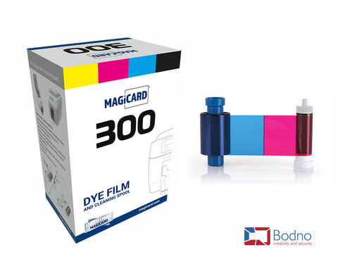 1 Pack - Magicard MC300YMCKO/2 Color Ribbon - YMCKO