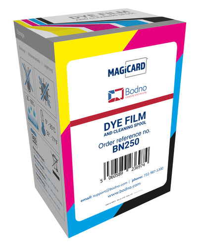 Magicard BN250 Color Ribbon for Magicard D printer - YMCKOK - 250 Prints