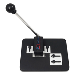 Heavy Duty Table Top Slot Punch for ID Cards (Works with All PVC Cards and ID Card Printers) Black