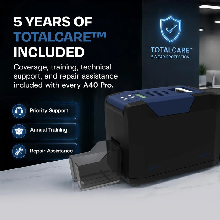 Bodno A40 Pro dual-sided ID card printer product view 3