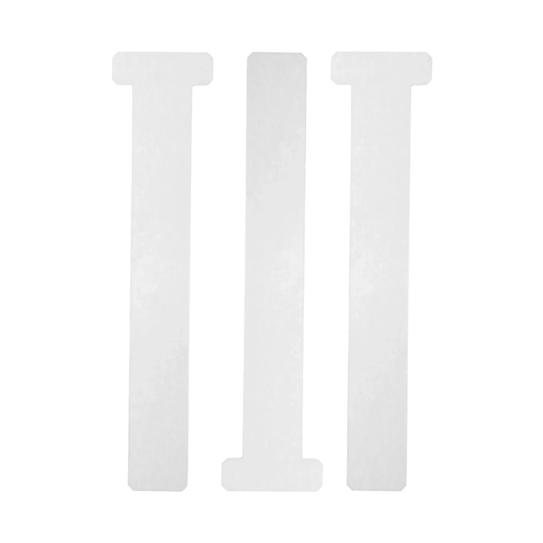 White ID card printer cleaning cards for maintenance and optimal performance