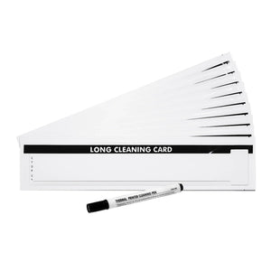 Bodno Cleaning Kit for Magicard Printers – 10 Cleaning Cards & Pen (Magicard 3633-0053 Compatible)