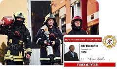 Public Safety & Emergency Services ID card templates