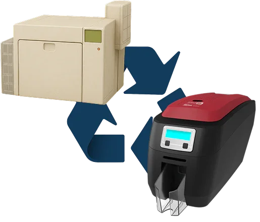 Trade in your old printer for the Magicard 400X