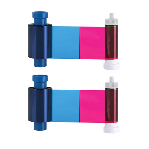 Magicard Pronto100   MD100YMCKO/2 Color Ribbon - YMCKO - 100 Prints