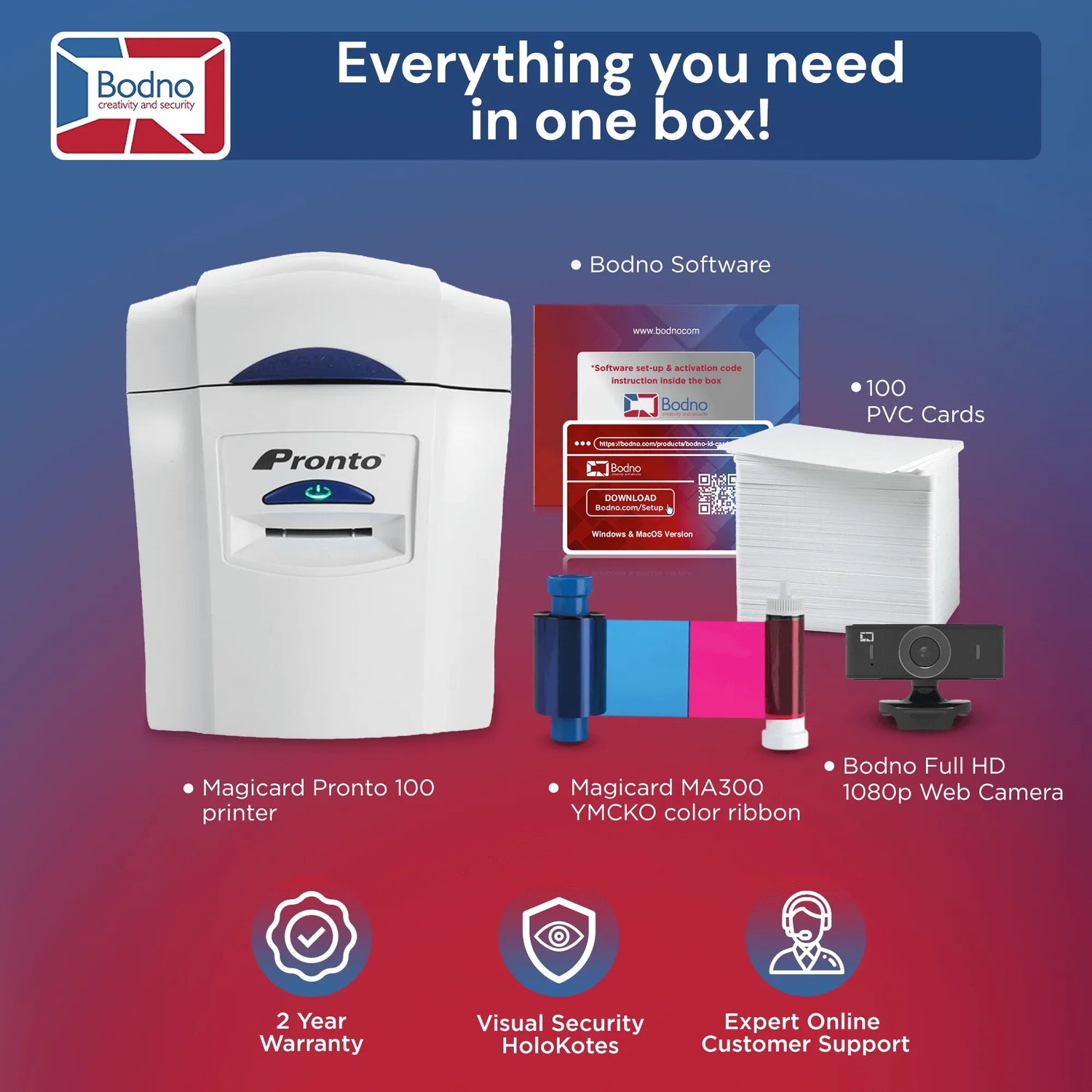 Magic Printer Pronto Load Ink Magicard Pronto ID Card Printer – Bodno