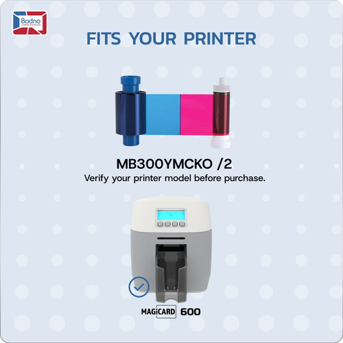 Magicard MB300YMCKO Color Ribbon