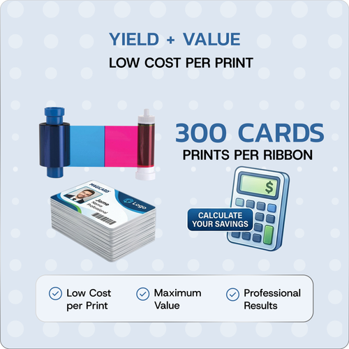 Magicard MB300YMCKO Color Ribbon