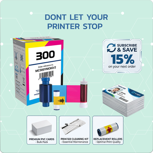 Magicard MC300YMCKO Color Ribbon MC300YMCKO/2