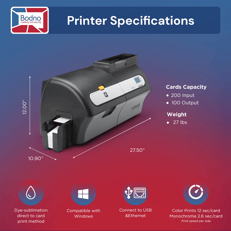 Zebra ZXP Series 7 ID Card Printer – Bodno Zebra ZXP Series 7 ID Card Printer – Bodno