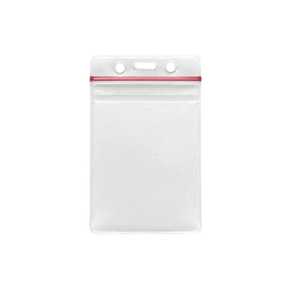 Badge Holders Vertical 100 Pack - Bodno 