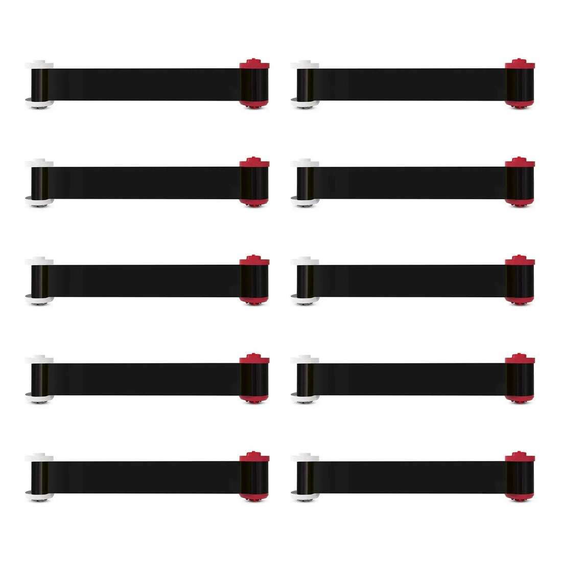 Black monochrome K ribbon spool detail