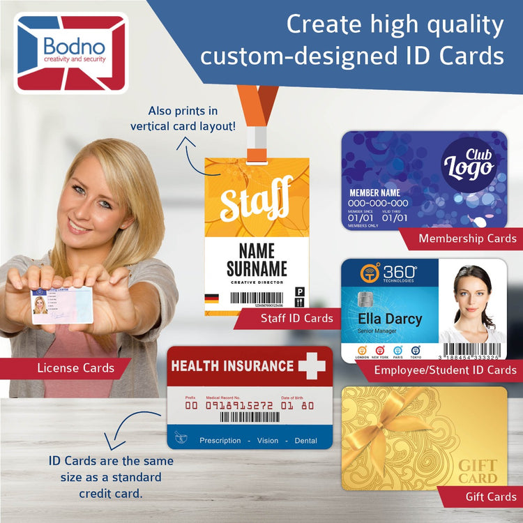 Magicard Ultima Dual Sided ID Card Printer & Supplies Package - Bodno Bronze Edition Software