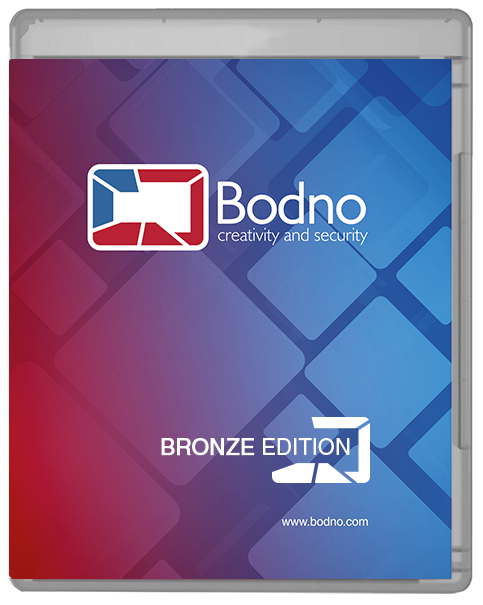 Magicard Enduro 3e Dual Sided ID Card Printer & Complete Supplies Package with Bodno Bronze Edition ID Software 