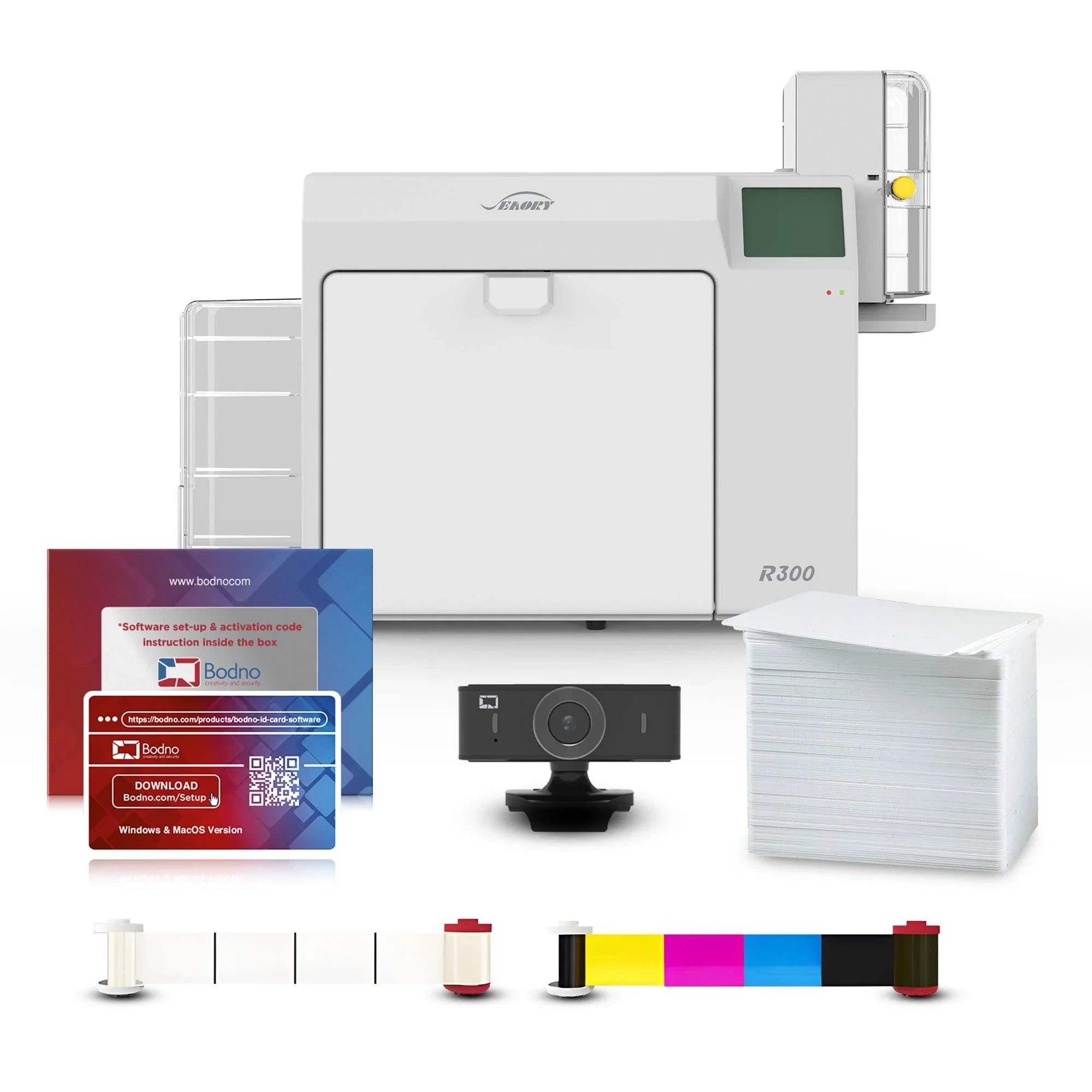 Seaory r300 retransfer id card printer bodno