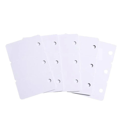 3-Up Key Tag Combo PVC Cards