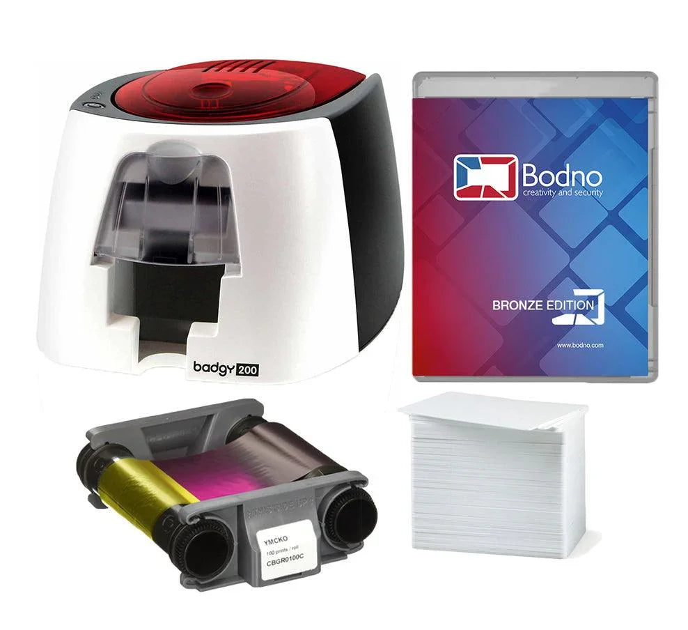 Badgy200 ID Card Printer - Bodno 