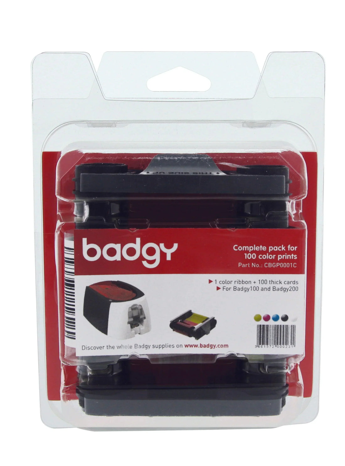 Evolis Badgy CBGR0100C Ribbon - Bodno 