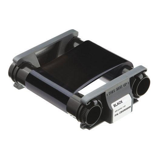 Evolis Badgy CBGR0500K Black Monochrome Ribbon - K - 500 prints - Bodno 