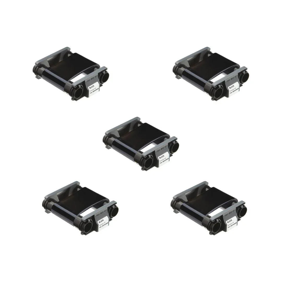 Evolis Badgy CBGR0500K Black Monochrome Ribbon - K - 500 prints - Bodno 