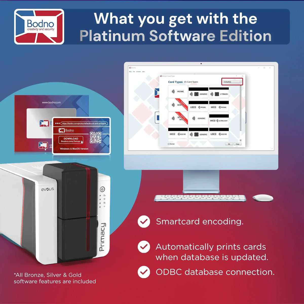 Evolis Primacy 2 ID Card Printer - Bodno 