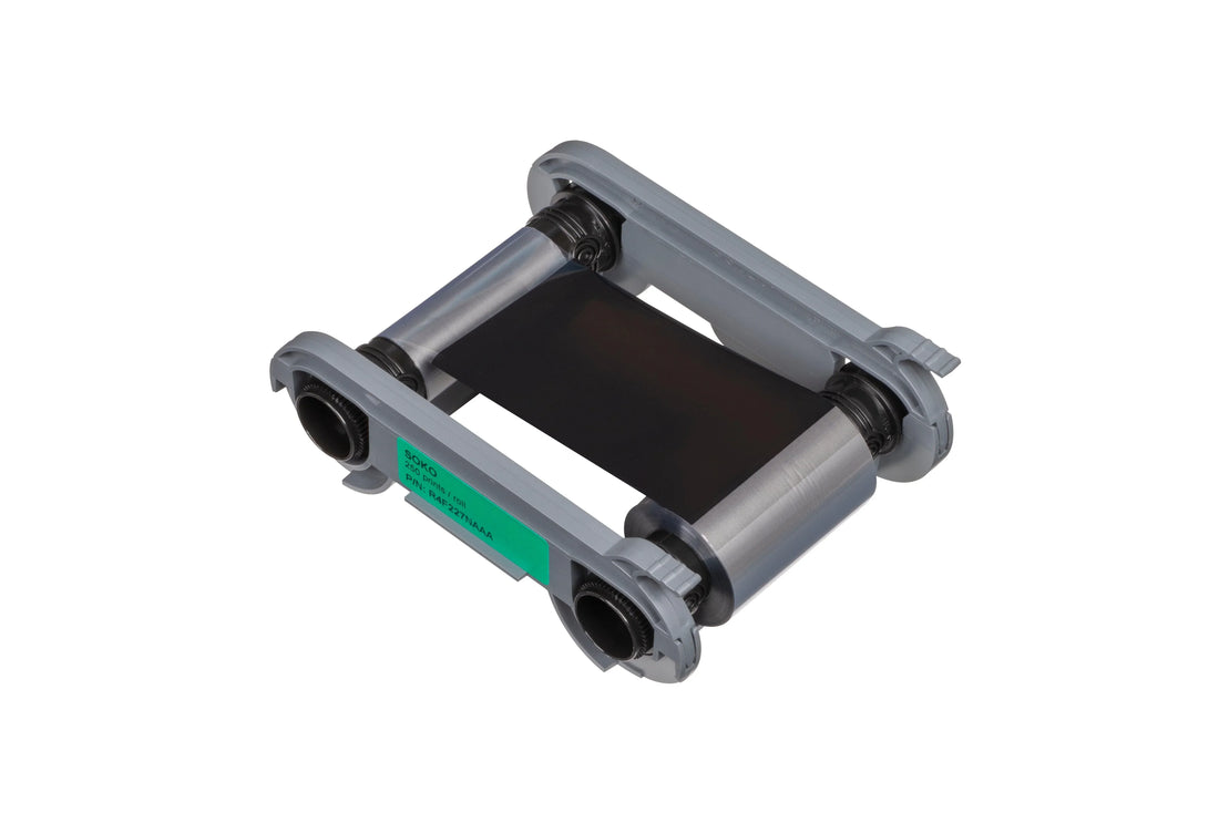 Evolis Primacy 2 SO-KO Silver/Black R4F227NAAA Ribbon - Bodno 