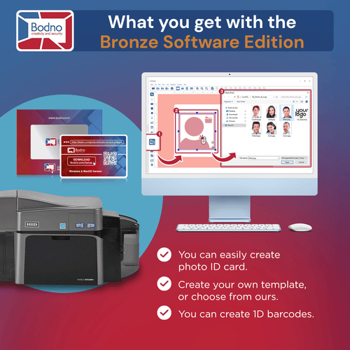 Fargo DTC1250e ID Card Printer