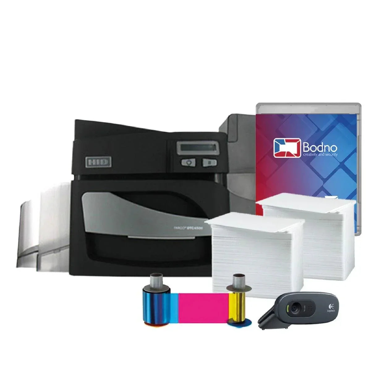 Fargo DTC4500e ID Card Printer - Bodno 