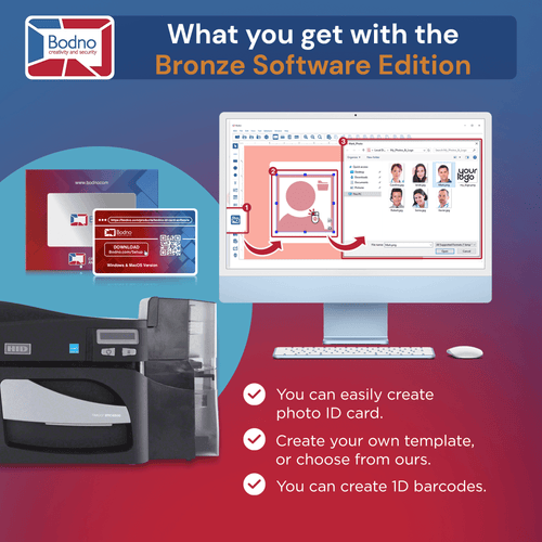 Fargo DTC4500e ID Card Printer